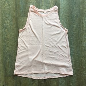 Blush Hi-Neck Tank